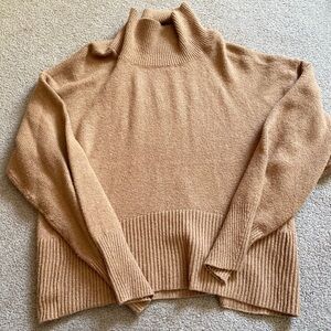 Tan Turtle Neck Sweater